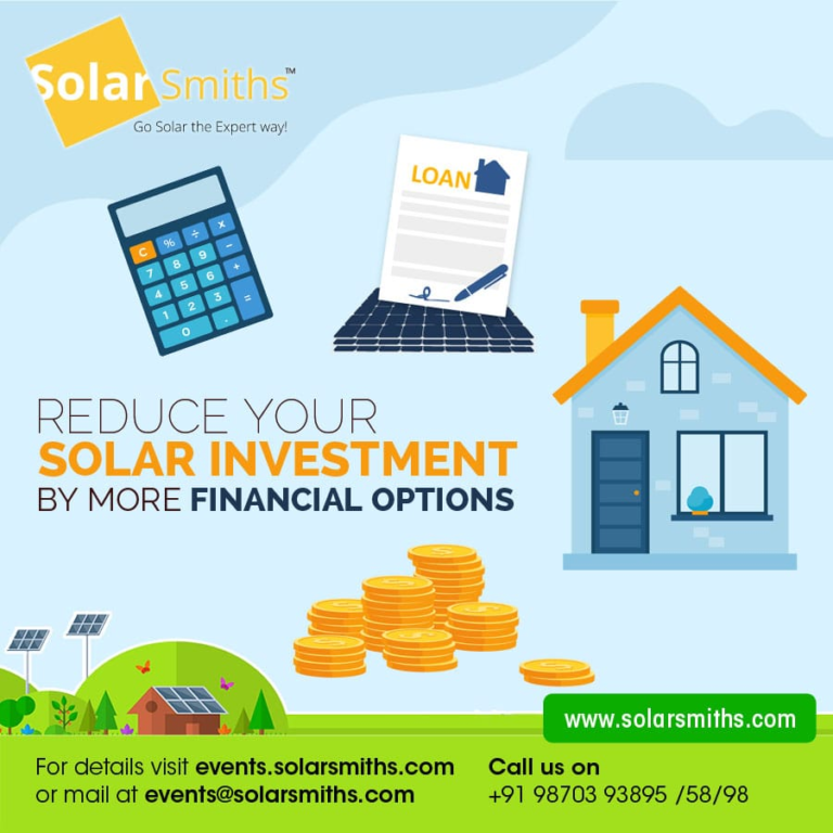 Reduce Your Solar Investment By More Financial Options 