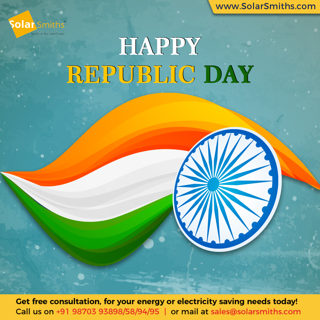 Happy Republic Day | SolarSmith Energy