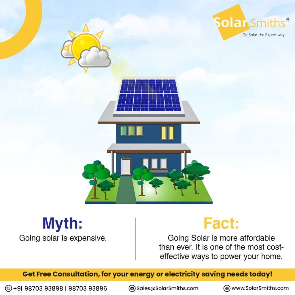 Going solar is more affordable than ever. SolarSmith Energy